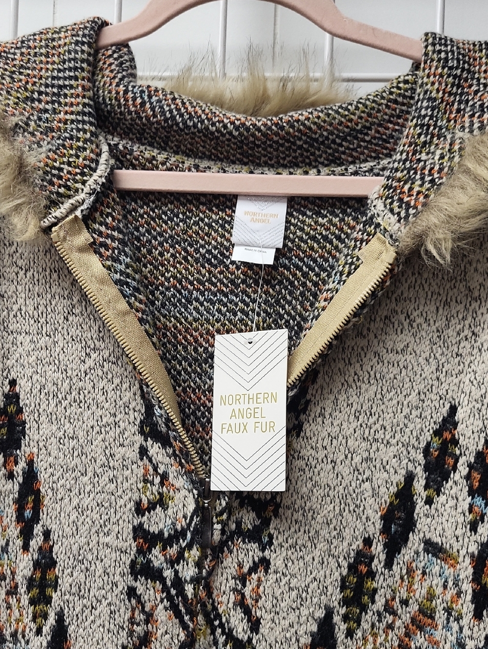NWT, AZTEC CARDIGAN, SIZE XL